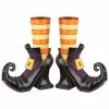 Raz Witch Shoes Taper Candle Holders