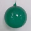 Winward Jim Marvin Teal Green Bubblegum Glass Ornaments Set Of 2 Jim Marvin Ornaments
